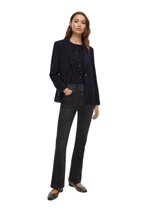Blazer in tessuto stretch - BLU Emme Marella | GAMBERO006